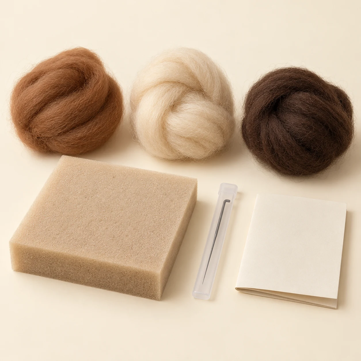 Little wren felting kit