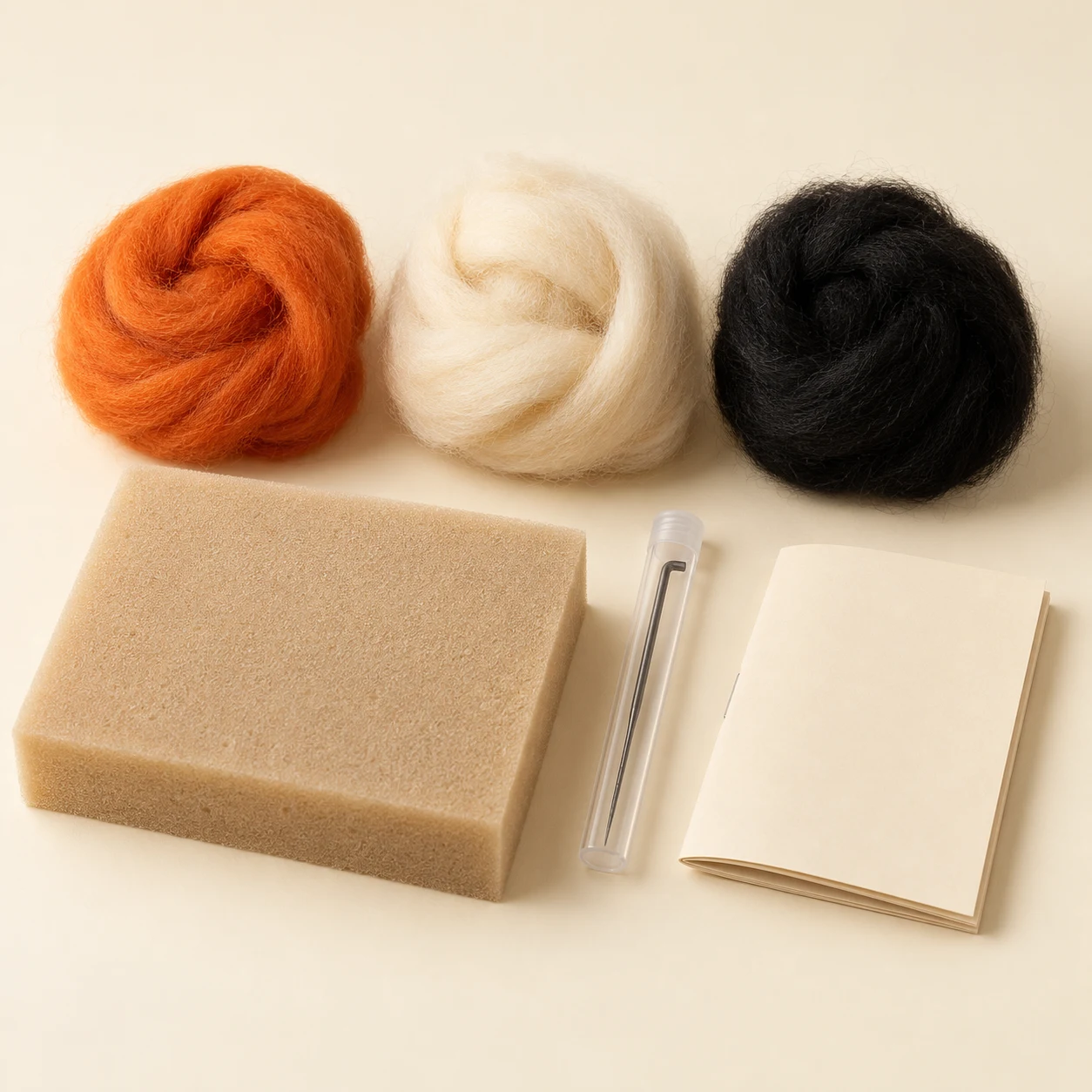 Woodland fox felting kit